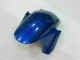 03-04 Blue with Silver Flame CBR600RR Motorcycle Fairings 03-04 Blue with Silver Flame CBR600RR Motorcycle Fairings