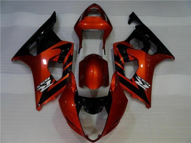 03-04 Brown Black GSXR 1000 Motorcycle Fairing 03-04 Brown Black GSXR 1000 Motorcycle Fairing