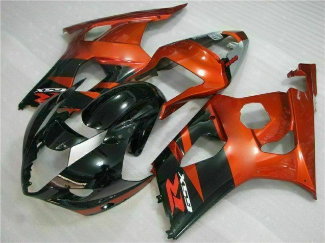 03-04 Brown Black GSXR 1000 Motorcycle Fairings