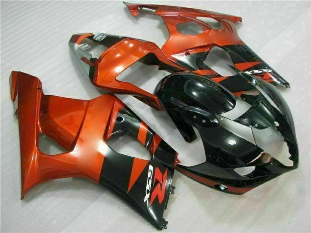 03-04 Brown Black GSXR 1000 Motorcycle Fairings