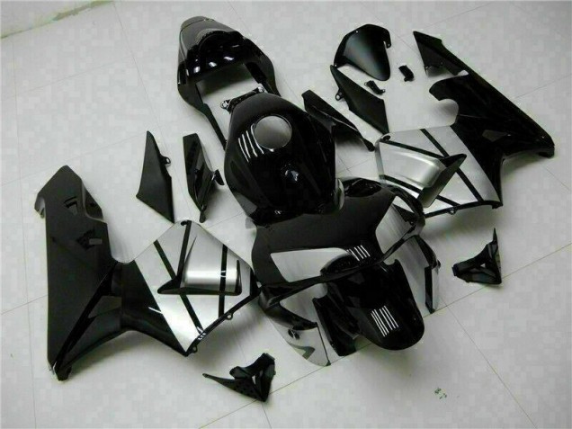 03-04 Glossy Black CBR600RR Motorcycle Fairings 03-04 Glossy Black CBR600RR Motorcycle Fairings