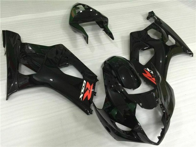 03-04 Glossy Black GSXR 1000 Motorcycle Bodywork 03-04 Glossy Black GSXR 1000 Motorcycle Bodywork
