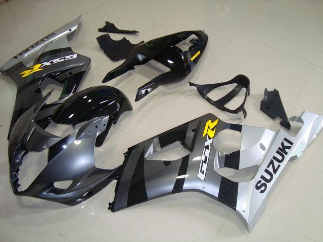 03-04 Grey Silver GSXR 1000 Motorcycle Fairings