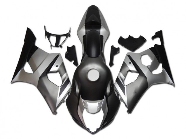 03-04 Matte Black GSXR 1000 Motorcycle Fairings 03-04 Matte Black GSXR 1000 Motorcycle Fairings