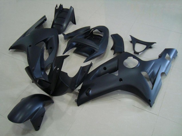 03-04 Matte Black ZX6R Motorcycle Fairing