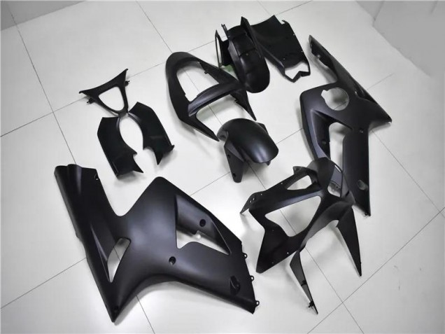 03-04 Matte Black ZX6R Motorcycle Fairings 03-04 Matte Black ZX6R Motorcycle Fairings