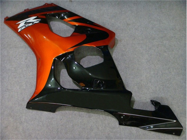 03-04 Orange Black GSXR 1000 Motorcycle Fairings