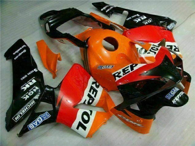 03-04 Orange Repsol CBR600RR Motorcycle Fairings