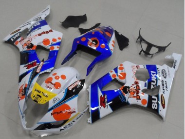 03-04 Pepe Phone GSXR 1000 Motorcycle Fairings