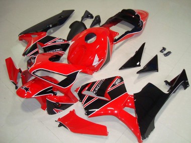 03-04 Red Black CBR600RR Motorcycle Fairing Kits & Plastic