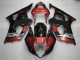 03-04 Red Black GSXR 1000 Motorcycle Fairings 03-04 Red Black GSXR 1000 Motorcycle Fairings