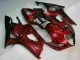 03-04 Red GSXR 1000 Motorcycle Fairings 03-04 Red GSXR 1000 Motorcycle Fairings