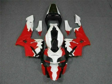03-04 Red White CBR600RR Motorcycle Fairing