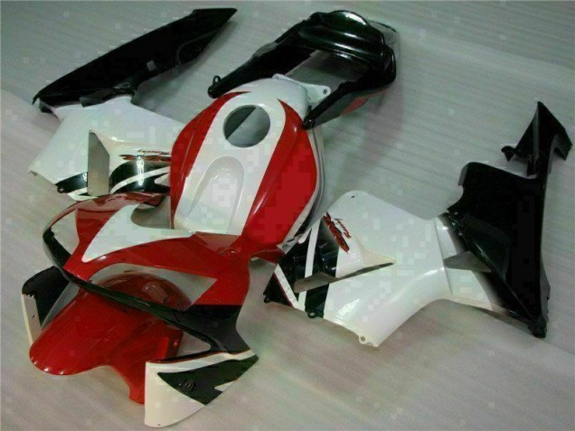 03-04 Red White CBR600RR Motorcycle Fairings 03-04 Red White CBR600RR Motorcycle Fairings