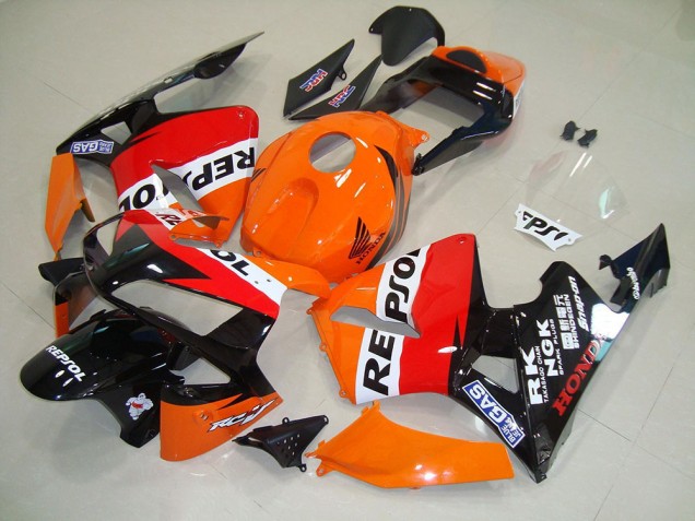 03-04 Repsol CBR600RR Full Motorcycle Fairing Kits 03-04 Repsol CBR600RR Full Motorcycle Fairing Kits