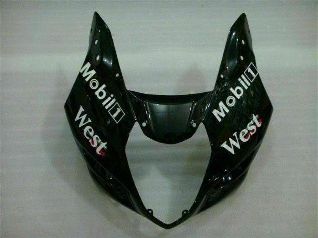 03-04 White Black GSXR 1000 Full Motorcycle Fairing Kits 03-04 White Black GSXR 1000 Full Motorcycle Fairing Kits