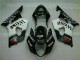 03-04 White Black GSXR 1000 Full Motorcycle Fairing Kits 03-04 White Black GSXR 1000 Full Motorcycle Fairing Kits