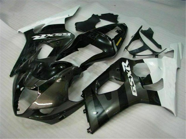03-04 White Black GSXR 1000 Motorcycle Fairing 03-04 White Black GSXR 1000 Motorcycle Fairing