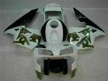 03-04 White CBR600RR Full ABS Motorcycle Fairing