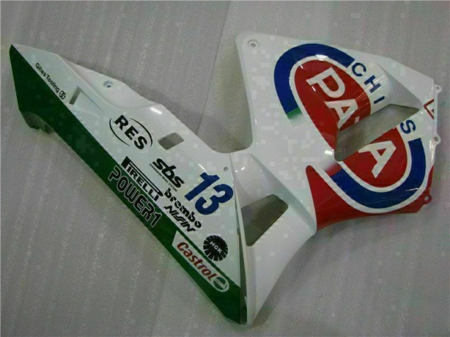 03-04 White CBR600RR Motorcycle Fairing 03-04 White CBR600RR Motorcycle Fairing