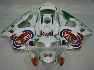 03-04 White CBR600RR Motorcycle Fairing
