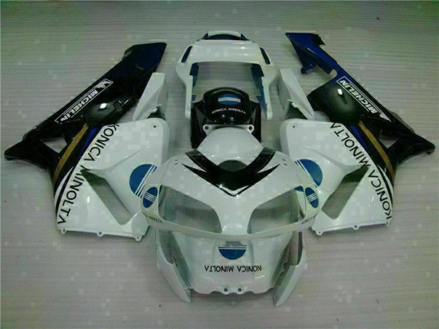 03-04 White CBR600RR Motorcycle Fairings 03-04 White CBR600RR Motorcycle Fairings