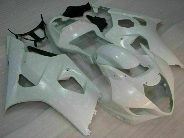 03-04 White GSXR 1000 Full Motorcycle Fairing Kits 03-04 White GSXR 1000 Full Motorcycle Fairing Kits