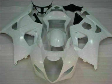 03-04 White GSXR 1000 Full Motorcycle Fairing Kits