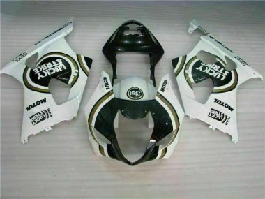 03-04 White GSXR 1000 Motorcycle Fairing