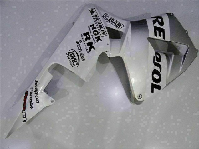 03-04 White Repsol CBR600RR Motorcycle Fairings 03-04 White Repsol CBR600RR Motorcycle Fairings