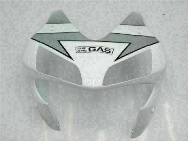 03-04 White Silver Repsol CBR600RR Motorcycle Fairings 03-04 White Silver Repsol CBR600RR Motorcycle Fairings