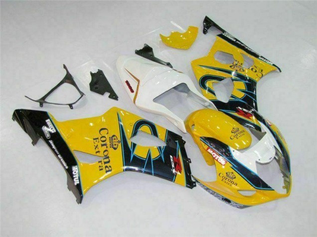 03-04 Yellow GSXR 1000 Motorcycle Fairings