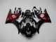 03-05 Black Red YZF R6 Motorcycle Fairings 03-05 Black Red YZF R6 Motorcycle Fairings