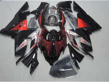 03-05 Black Red ZX10R Motorcycle Fairings