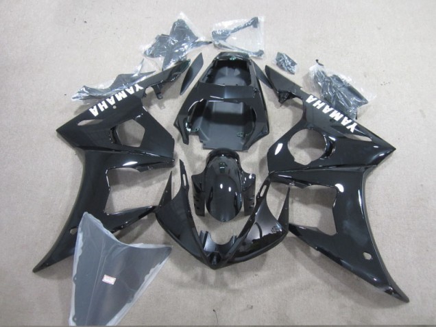 03-05 Black White Decal YZF R6 Motorcycle Fairings 03-05 Black White Decal YZF R6 Motorcycle Fairings