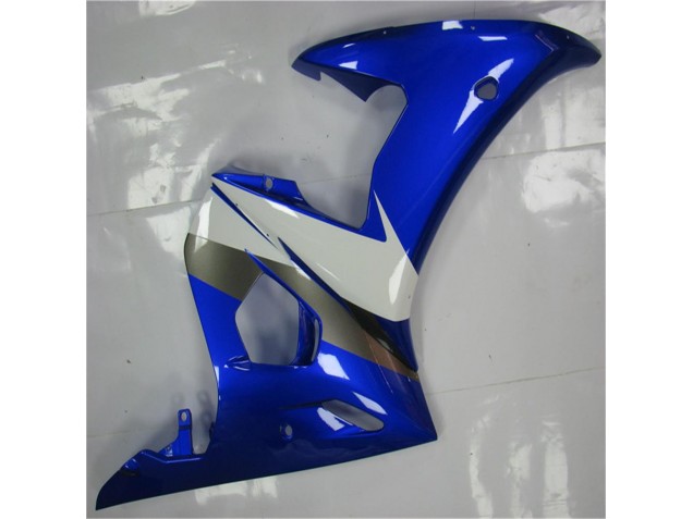 03-05 Blue White YZF R6 Motorcycle Bodywork 03-05 Blue White YZF R6 Motorcycle Bodywork