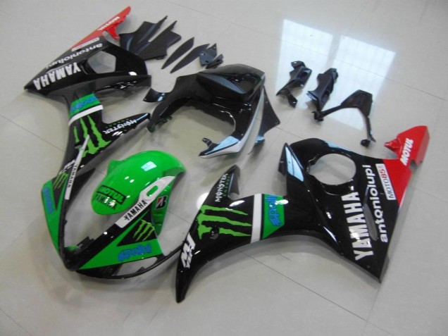 03-05 Green Monster YZF R6 Motorcycle Fairings
