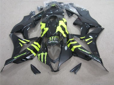 04-05 Black Green Monster CBR1000RR Motorcycle Fairing
