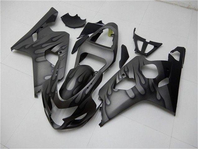 04-05 Black Grey GSXR 600/750 Motorcycle Fairings 04-05 Black Grey GSXR 600/750 Motorcycle Fairings