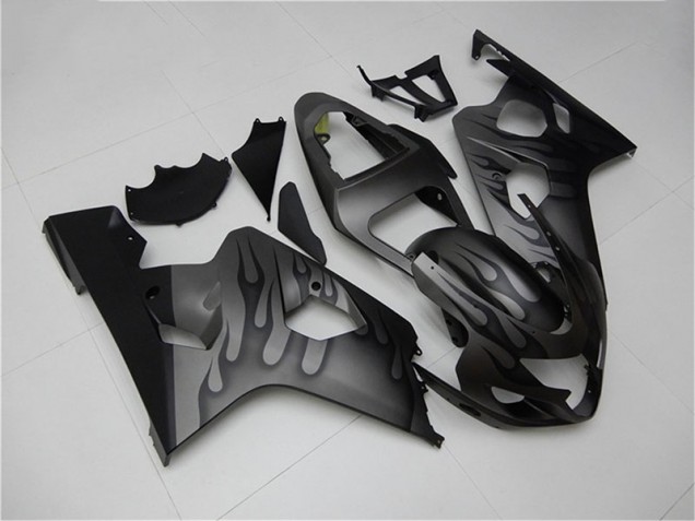 04-05 Black Grey GSXR 600/750 Motorcycle Fairings 04-05 Black Grey GSXR 600/750 Motorcycle Fairings