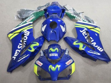 04-05 Blue Movistar Castrol CBR1000RR Motorcycle Fairings