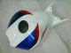 04-05 Blue White CBR1000RR Motorcycle Fairing 04-05 Blue White CBR1000RR Motorcycle Fairing