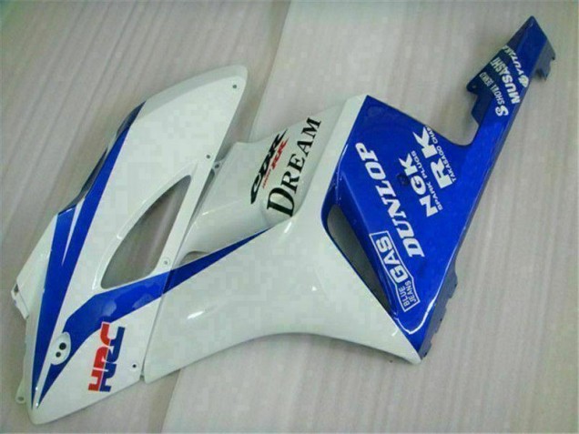 04-05 Blue White CBR1000RR Motorcycle Fairing 04-05 Blue White CBR1000RR Motorcycle Fairing