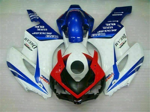 04-05 Blue White CBR1000RR Motorcycle Fairing 04-05 Blue White CBR1000RR Motorcycle Fairing