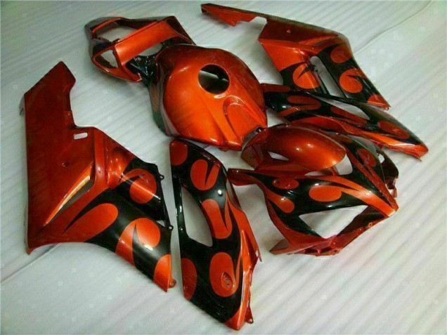 04-05 Orange Black CBR1000RR Motorcycle Fairing 04-05 Orange Black CBR1000RR Motorcycle Fairing