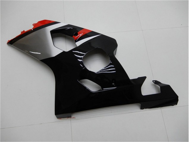04-05 Red Black GSXR 600/750 Motorcycle Fairings 04-05 Red Black GSXR 600/750 Motorcycle Fairings