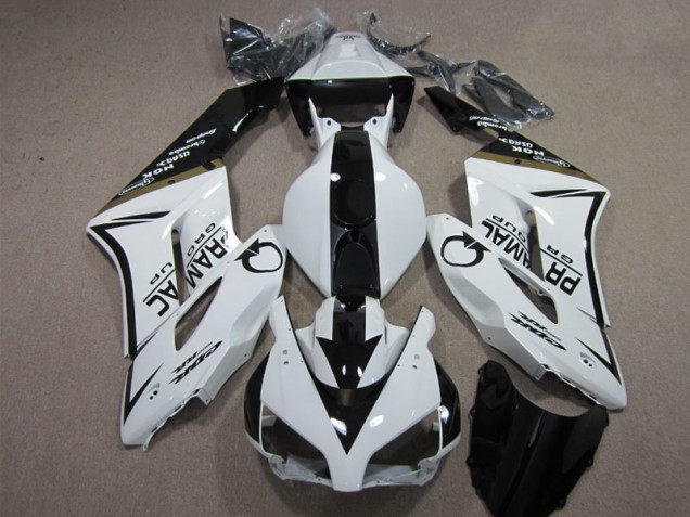 04-05 White Black PRAMAC CBR1000RR Motorcycle Fairings 04-05 White Black PRAMAC CBR1000RR Motorcycle Fairings