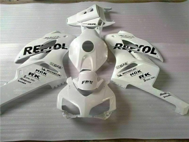 04-05 White Black Repsol CBR1000RR Motorcycle Fairings 04-05 White Black Repsol CBR1000RR Motorcycle Fairings