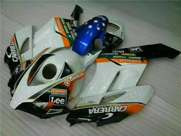 04-05 White Blue CBR1000RR Motorcycle Fairings 04-05 White Blue CBR1000RR Motorcycle Fairings