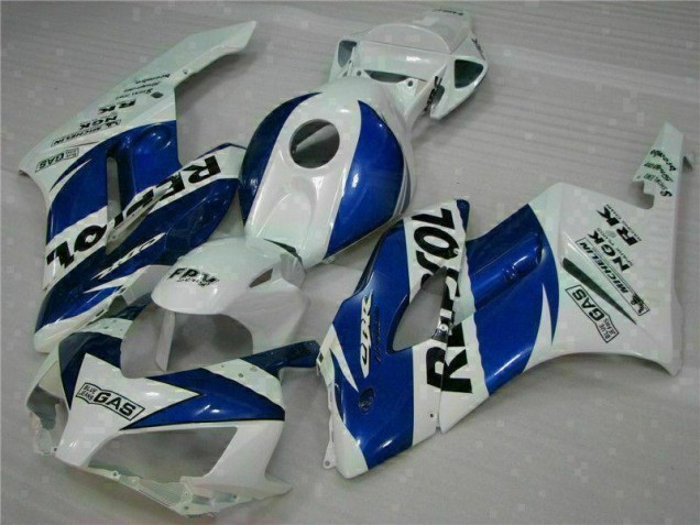 04-05 White Blue Repsol CBR1000RR Motorcycle Fairings 04-05 White Blue Repsol CBR1000RR Motorcycle Fairings